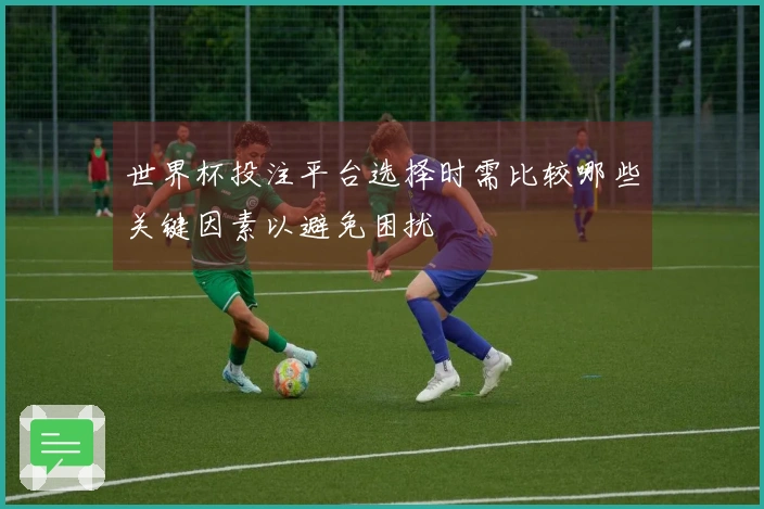 世界杯投注平台选择时需比较哪些关键因素以避免困扰